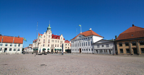 Downtown kalmar in Sweden
