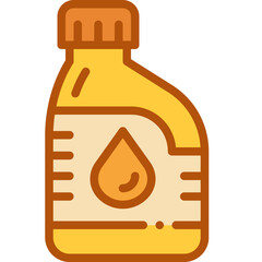 engine oil two tone icon