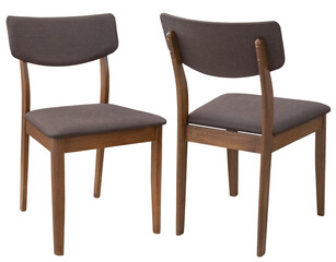 Stylish chair for the living room. Isolated from the background. Interior element