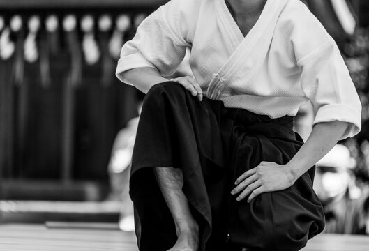 柔術の演武（Demonstration of Ju-jitsu）