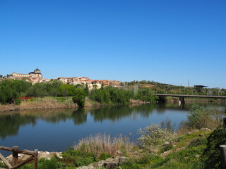 Fototapeta na wymiar Toledo, ciudad amurallada de Castilla La Mancha. España.