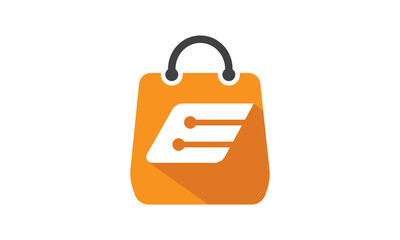 Ecommerce store logo Premium Ecommerce Logos Ecommerce Logo Vector illustrations