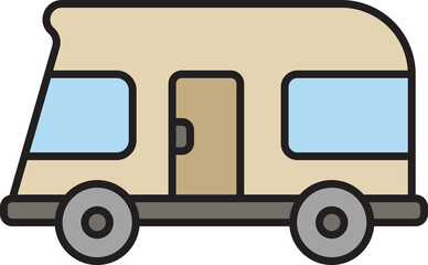 van icon illustration