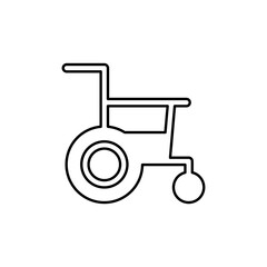 Wheel chair icon