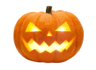 かぼちゃ ハロウィン ジャックオランタン イラスト リアル 単体