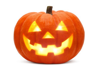 かぼちゃ ハロウィン ジャックオランタン イラスト リアル 単体