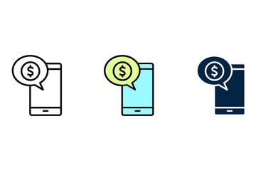 E-commerce line icon. Simple element illustration. E-commerce concept outline symbol design.