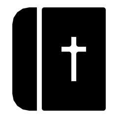 Bible Flat Vector Icon