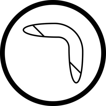 recommend clip art: Boomerang Icon Style