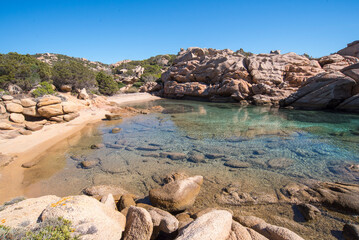 Sardegna, isola Santo Stefano, spiagge segrete