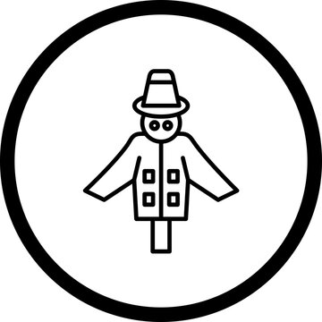 recommend clip art: Scarecrow Icon Style
