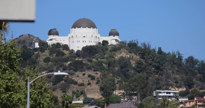 Griffith Park Observatory From Below