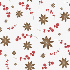 delicate floral and floral pattern. background or texture