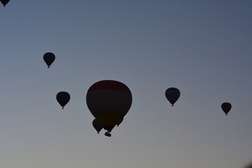 Globos aerostáticos en Capadocia Turquía