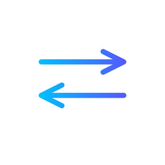 transaction gradient icon