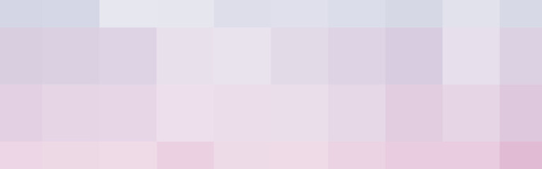 Abstract blue and pink gradient square mosaic banner background. Vector illustration.