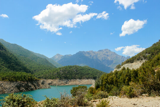 lake in the mountains