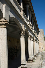 Obraz premium medieval castle in the heart of Galicia