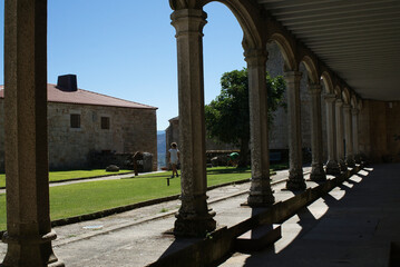 Fototapeta premium medieval castle in the heart of Galicia