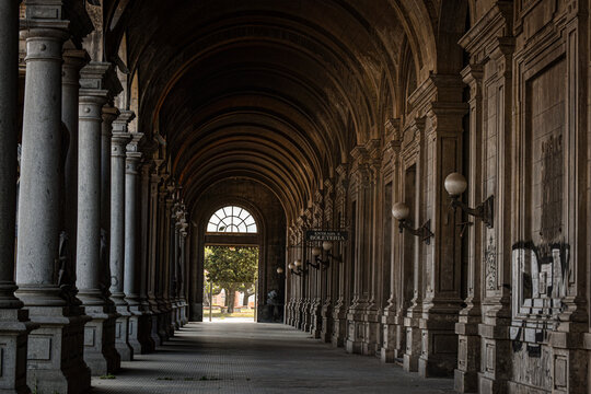 cloister of the cathedral of st john the baptist