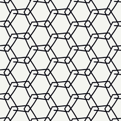 Paint brush hexagons. Hand drawn honeycombs background. Hexahedrons wallpaper. Hives motif. Geometric backdrop. Ethnic digital paper. Web designing. Textile print. Seamless pattern.