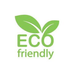 Eco Friendly green Vector Illustration. Vector illustration