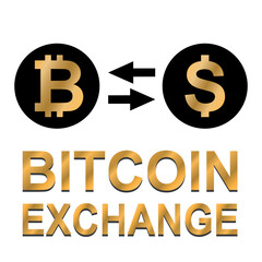 Bitcoin and dollar currency exchange. Exchange bitcoin with dollar. Cryptocurrency exchange concept future of cash. People buy and sell cryptocurrency or bitcoin with US dollar. Coin of currency