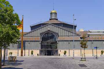 Barcelona - El Born Centre de Cultura i Memòria - obrazy, fototapety, plakaty