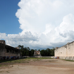 ancient fortress in the city