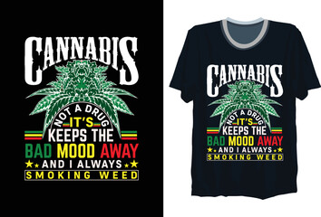 Marijuana, Cannabis, Weed Leaf Pattern Design Shirt. New Trendy Retro,Vintage And Color Full Design T Shirt