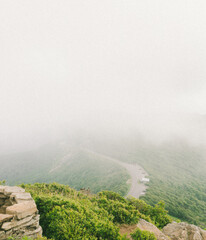 landscape with clouds