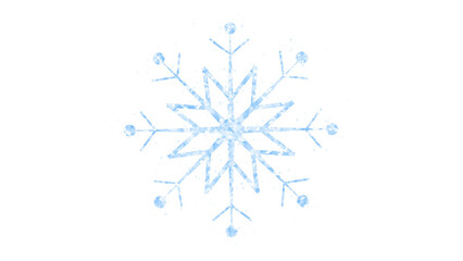 Fototapeta premium PNG snowflake shiny and glittering, new year and Christmas design element, winter snow flake design element