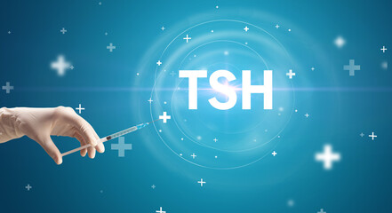 Syringe needle with virus vaccine