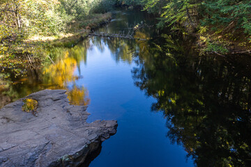 lake view near Algonquin National Park during Fall of 2022