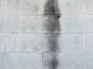 White cement block wall texture background 