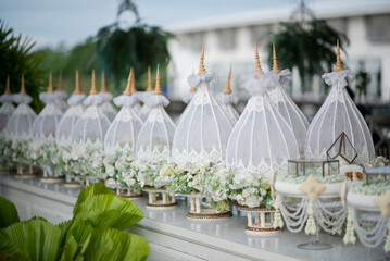 The Khan Makk Procession, Thai Traditional Ceremony, engagement