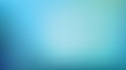 Blue and green gradient blur background. Vector light turquoise color. Abstract teal illustration design for ocean and aqua concept. EPS 10.