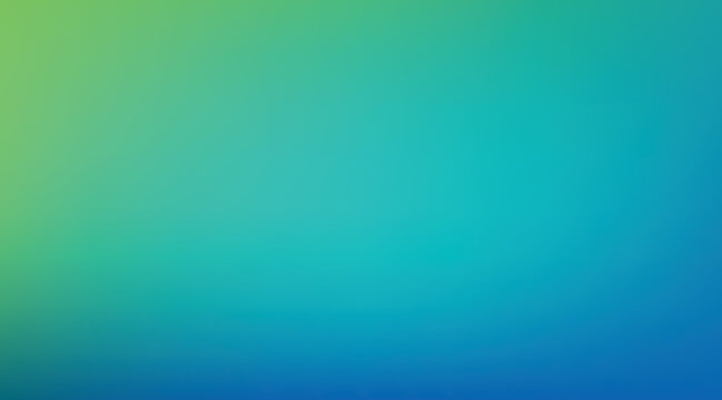 Green and blue gradient blur background. Vector light, teal, aqua, turquoise color blurred pattern. Abstract fresh nature illustration design for ecology concept. EPS 10.