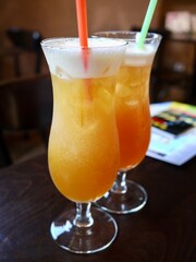 cocktail in glass