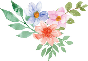 Simple Flower Watercolor