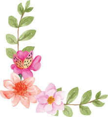 Simple Flower Watercolor