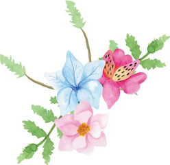 Simple Flower Watercolor