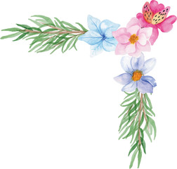 Simple Flower Watercolor