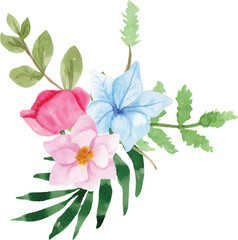 Simple Flower Watercolor