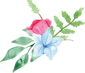 Simple Flower Watercolor