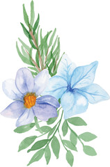 Simple Flower Watercolor