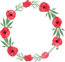 Simple Flower Watercolor