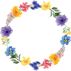 Simple Flower Watercolor