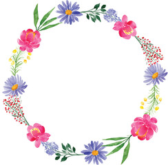 Simple Flower Watercolor