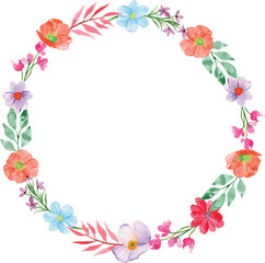 Simple Flower Watercolor